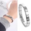 Браслет из нержавеющей стали ручной работы, эластичный мужской браслет-манжета, простой итальянский стартовый браслет с подвеской, лето
