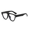 Reading Glasses For Women  Luxury Brand Black Leopard Blue Light Filter Women'S Eyeglasses Clear Anti Radiation Big Glasses