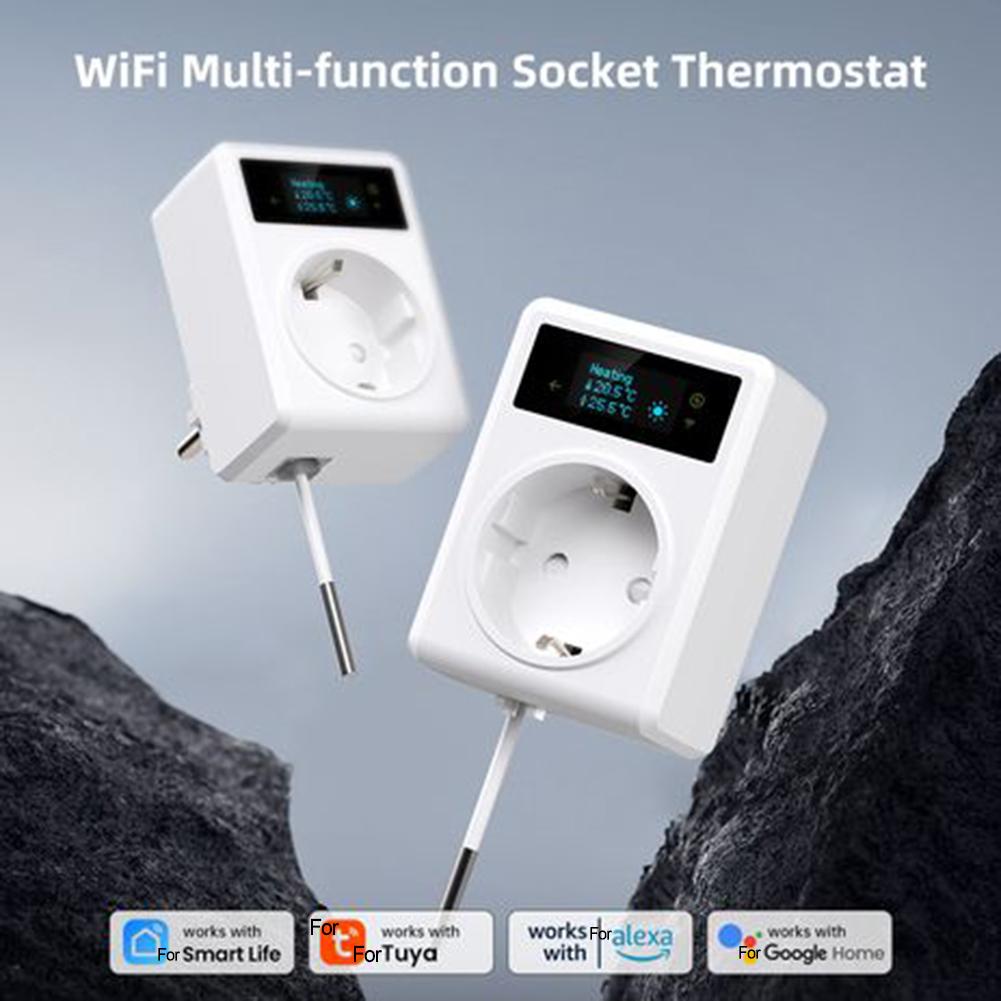 Temperature Management Socket Remote App Control Built-in Safety Door Convenient Voice Operation Cycling Timer Function