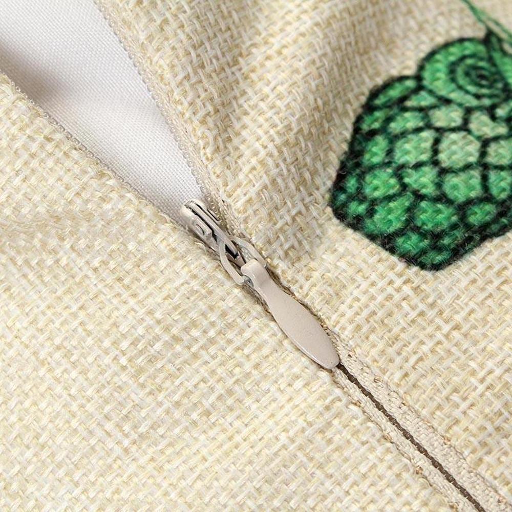 Happy Campers Cushion Covers Letter Pillow Case Camper Pillow Cover for Car