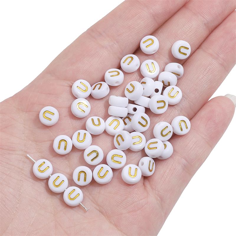 50 шт. 4x7 мм акриловые плоские бусины с буквами для серьг, браслета, ожерелья, ручная работа, аксессуары для изготовления ювелирных изделий своими руками