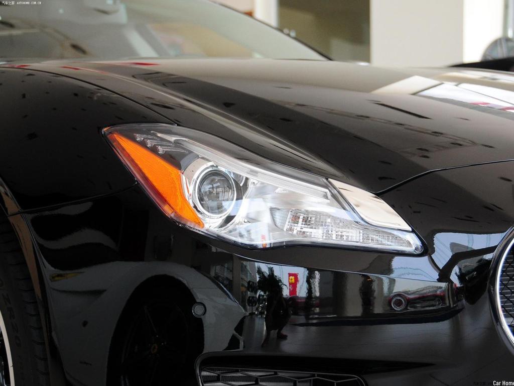 Maserati Quattroporte 13-17 Rear Headlight Base Black Shell