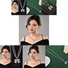 Elegant And Trendy Butterfly Bow Necklace In Mixed Materials For Sophisticated Fashion