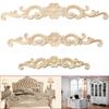 Wood Carved Corner Onlay Applique European Style Door Furniture Cabinet Decor