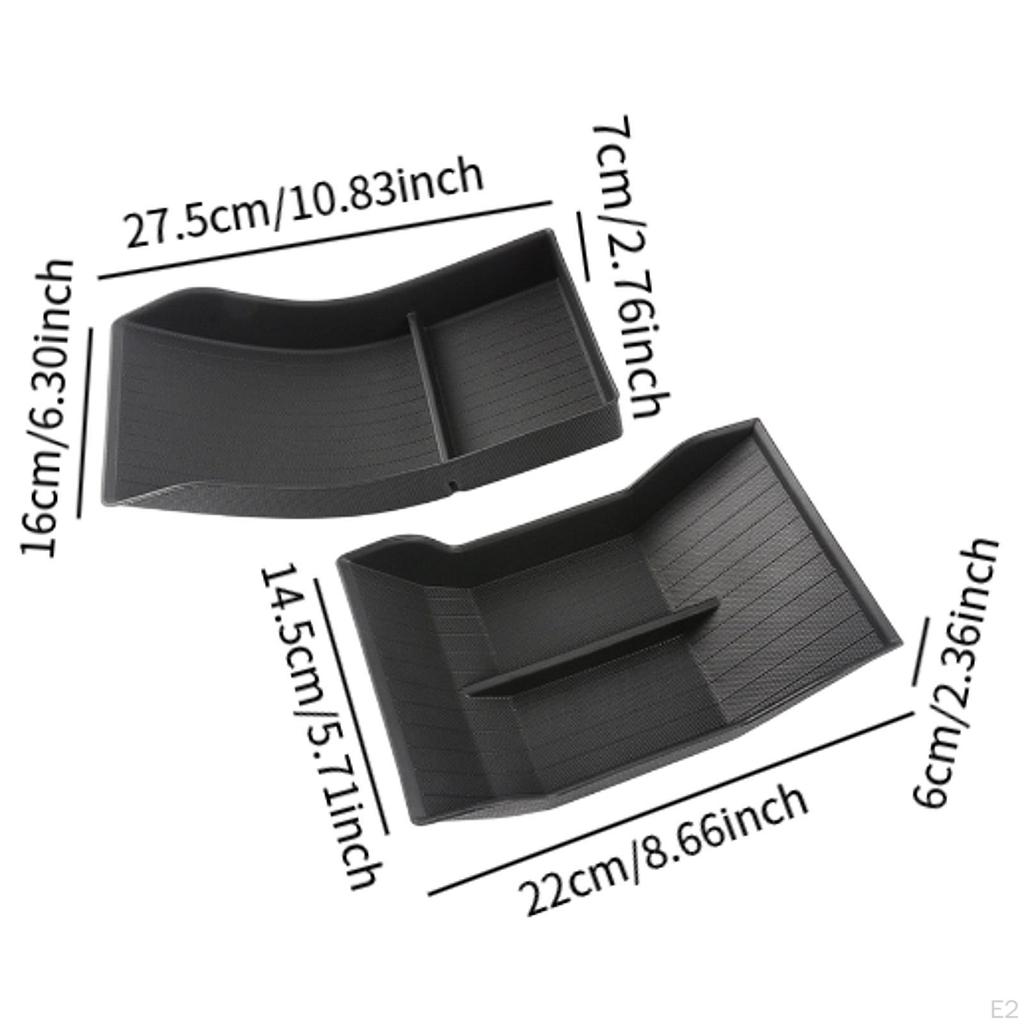 2 шт. центральная консоль подлокотник ящик для хранения лоток контейнер держатель аксессуаров для салона автомобиля модели Y 3