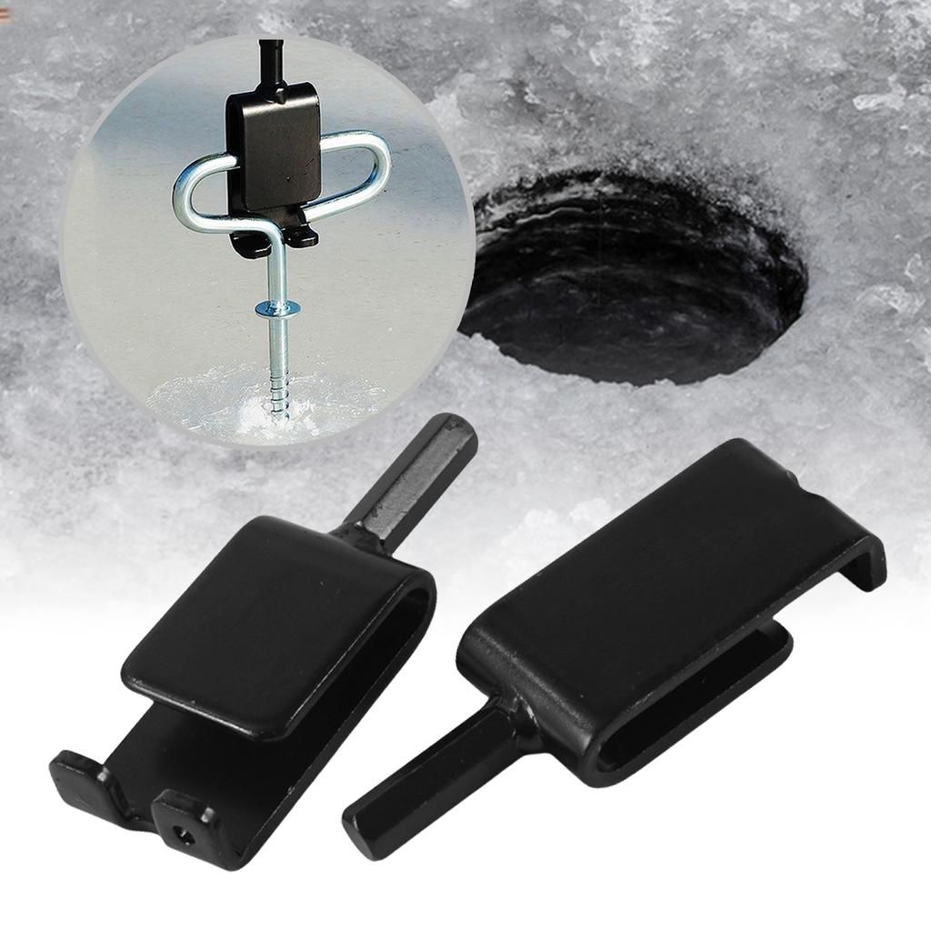 Инструмент для ледовых якорей Ледобуры Якоря для подледной рыбалки Инструмент Адаптер для дрели с электроприводом для установки палатки-укрытия для подледной рыбалки