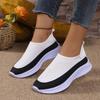 Fashion Women Casual Sport Shoes Light Sneakers Women's White Outdoor Breathable Mesh Black Running Shoes Athletic Jogging Tennis Shoes