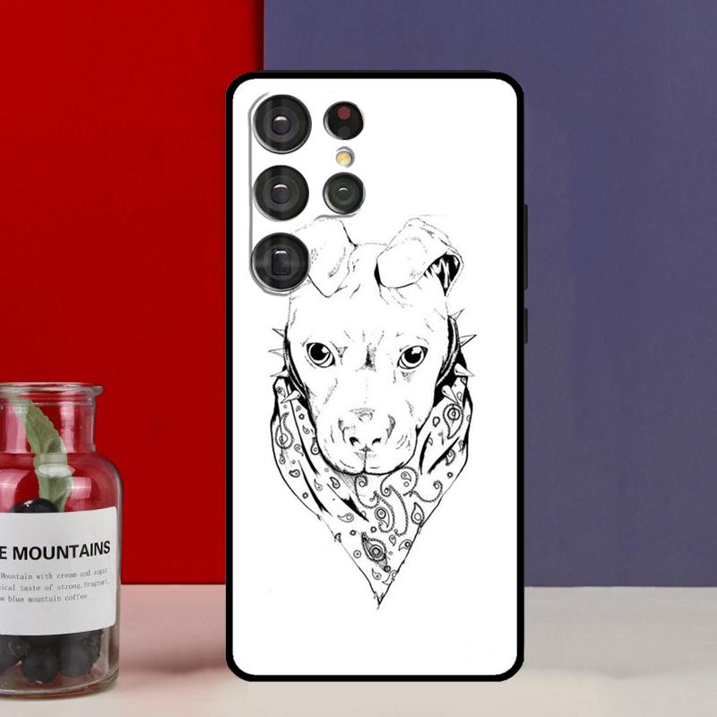 Стаффи Стаффордширский Бультерьер Чехол Для Samsung Galaxy S25 Ultra S9 S10 S20 S22 Plus S21 FE S23 S24 Ultra Чехол На Телефон