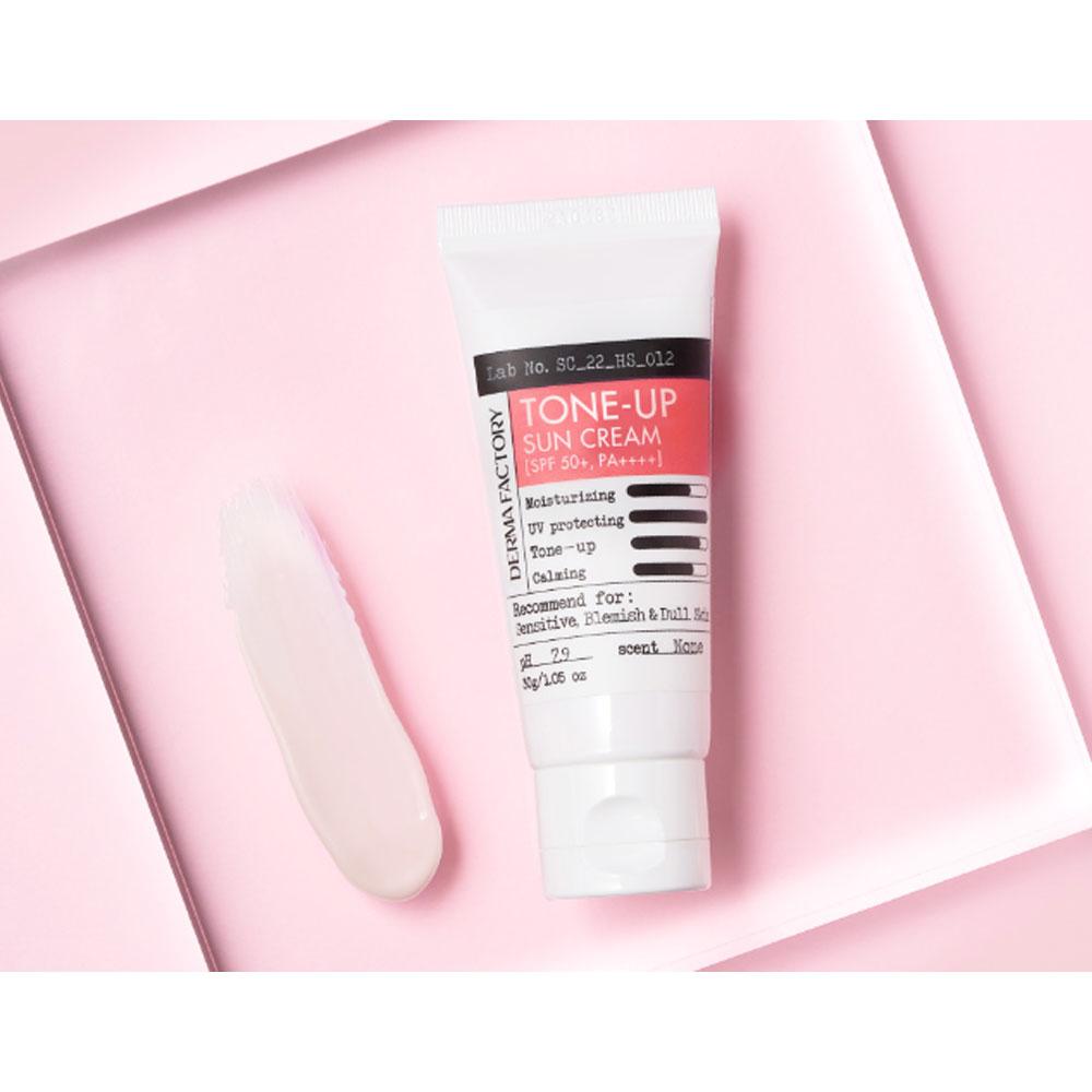 Солнцезащитный крем Dermafactory Tone-Up 50 г SPF50+, PA++++
