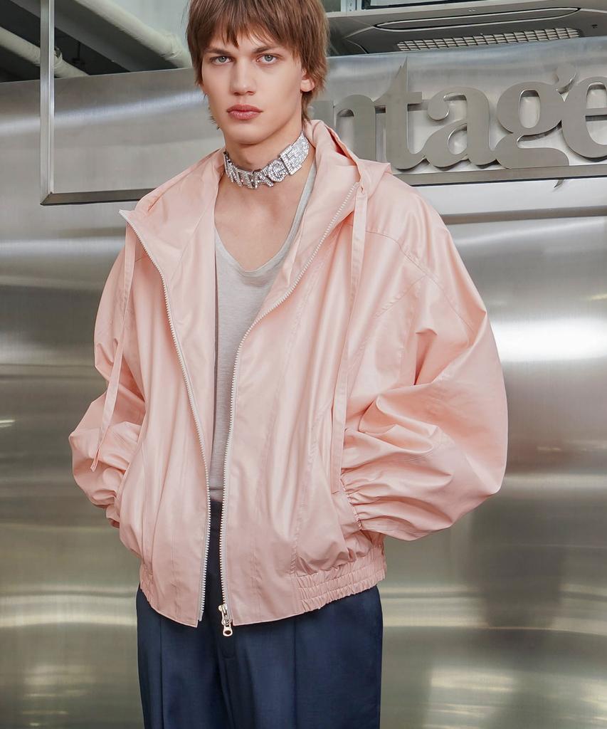 Untage Utg Hooded Blouson [Pink(Unisex)]_Uto-Ss07