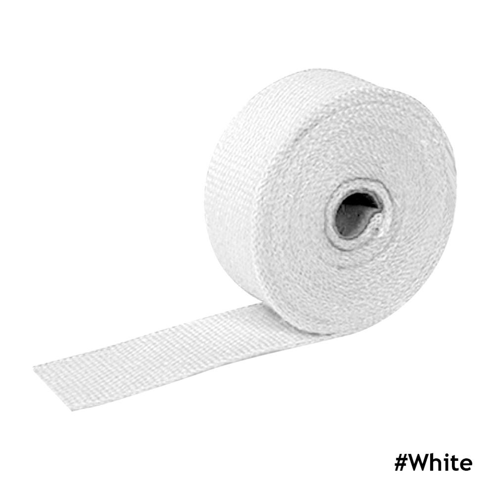 5M рулон стекловолокна Теплозащитный экран для выхлопной трубы мотоцикла Теплозащитная лента для изоляции выхлопной трубы