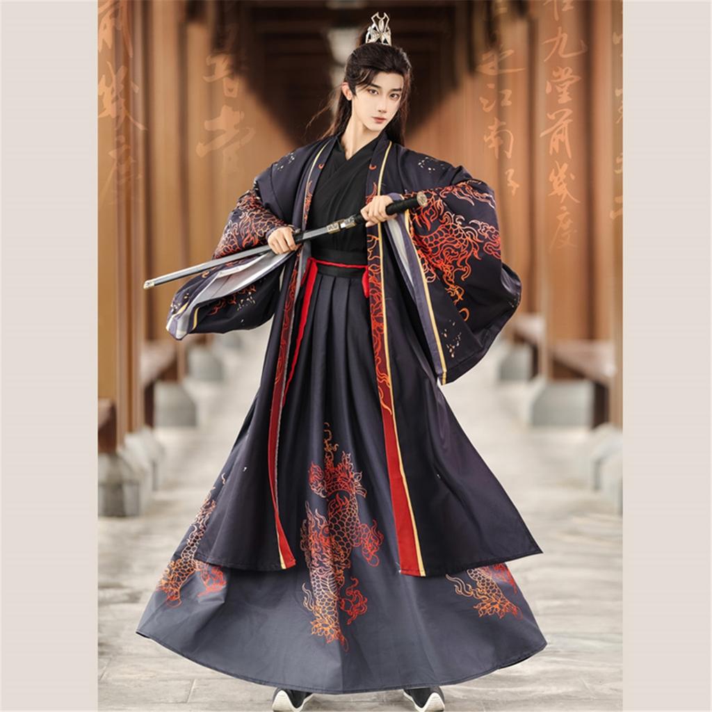 Chinese Style Hanfu, Costumes For Knights, Men And Women, Couples 