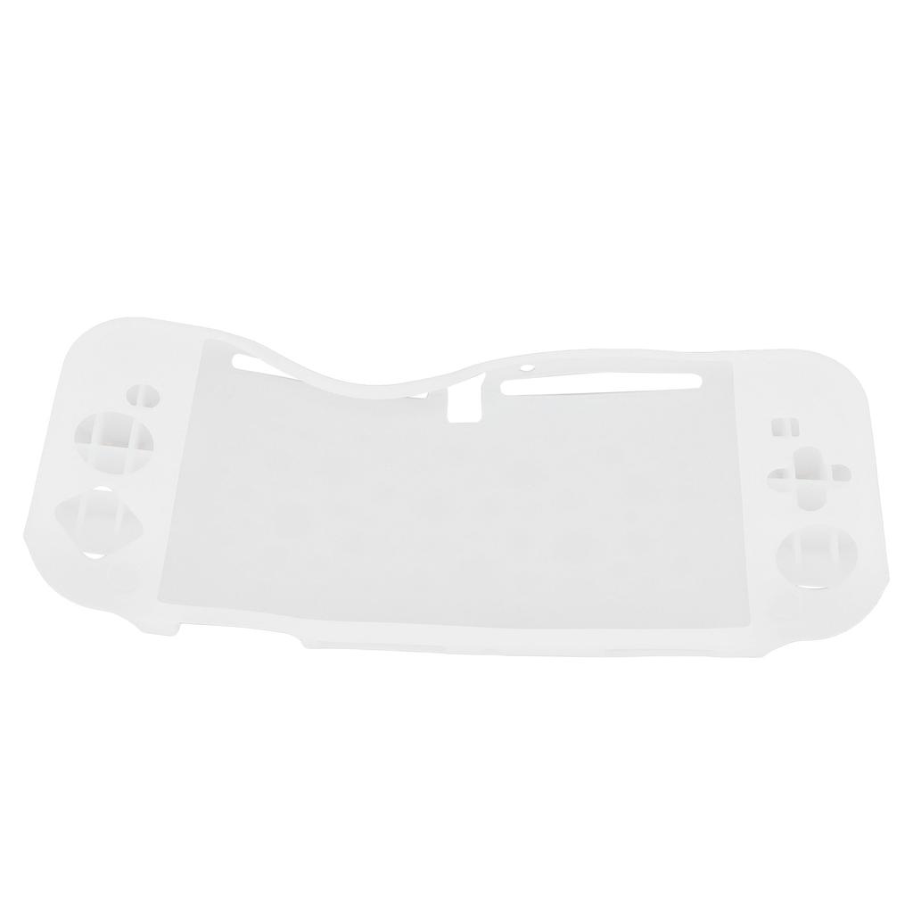 For OLED Silicone Protective Case Game Console Silicone Protective Cover White Translucent