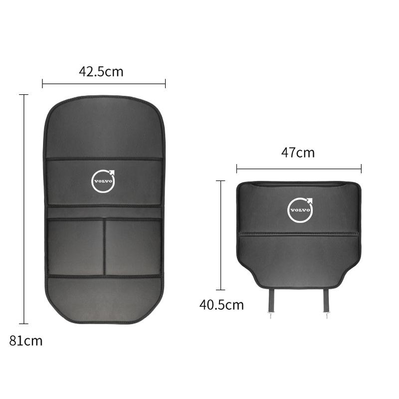 Автомобильные коврики-защита от пинков для салона, защитные коврики на спинку сиденья, аксессуары для Volvo XC90 V90 V60 XC60 V40 EC40 EX40 S80 S60 S90 C40 XC