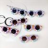 Fashion Diy Children'S Sunglasses Cute Cartoon Girl Concave Sunscreen Uv Protection Sunglasses