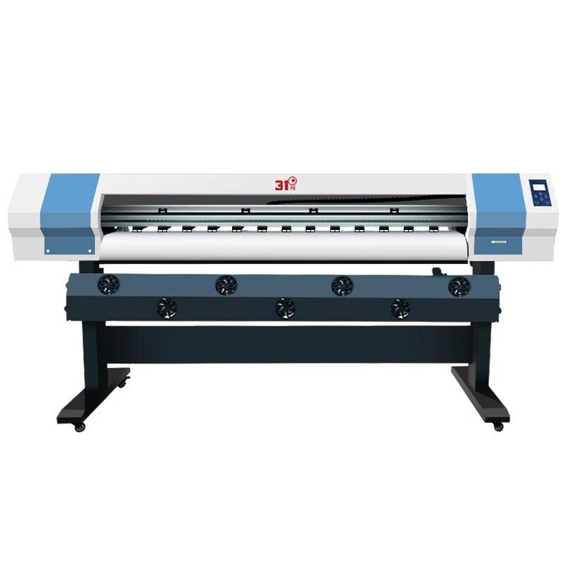 1.8m Wide-Format UV Roll-to-Roll Piezo Inkjet Printer with XP600 Single Head CN plug (adapter included)