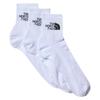 Multi Sport Cush Crew Assorted Size NF0A882G Men's Socks, 3-Pair Set, Mid-Length, Logo, M, TNF_WHITE(FN4)