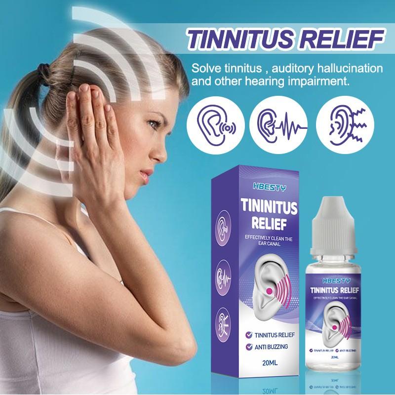 Erkang Drops Tinnitus Relief Behind-the-ear And Itchy Ears Ear Canal Wash Earwax Softening, Cleaning Care 20ML