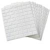 3D Waterproof Foam Brick Wall Sticker: Moisture-Proof, Self-Adhesive, Warm, and Decorative for Bedroom Walls.