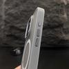 Применимо к iPhone17promax Металлический чехол для мобильного телефона с узором «бриллиант» Apple 16 Кожа Кожа Матовый Защитный чехол с магнитной присоской