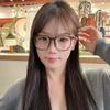 Retro Anti-blue Light Glasses Transparent Large Frame Eyewear Square Frame Myopia Glasses Business