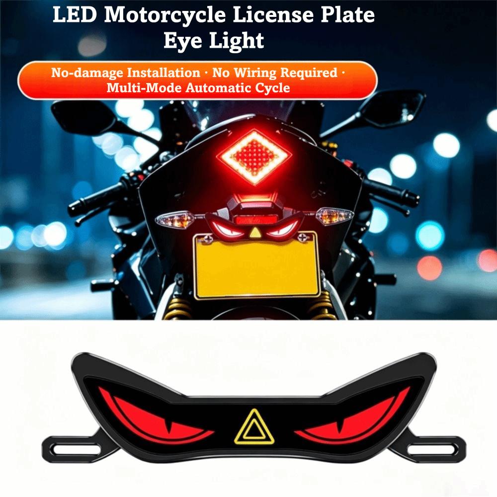 LED Lamp Demon Eye LED License Plate Light Bright Universal Rear Tail Light LED Lamp