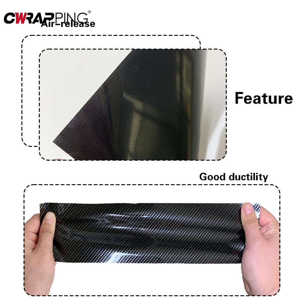Carbon Fiber Wrap 2D 3D 4D 5D 6D 9D Automotive Sticker Car Stickers Exterior Decoration Vinyl Motorcycle Tuning Car Accessories
