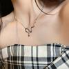 Простые стильные сверкающие ожерелья с подвеской в виде змеи для женщин, модная цепочка на ключицу, женский подарок на день рождения