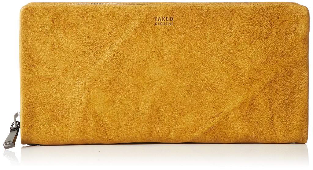 Oyster Accessories Long Wallet Round Zipper 720627 Camel [Takeokikuchi] Men's