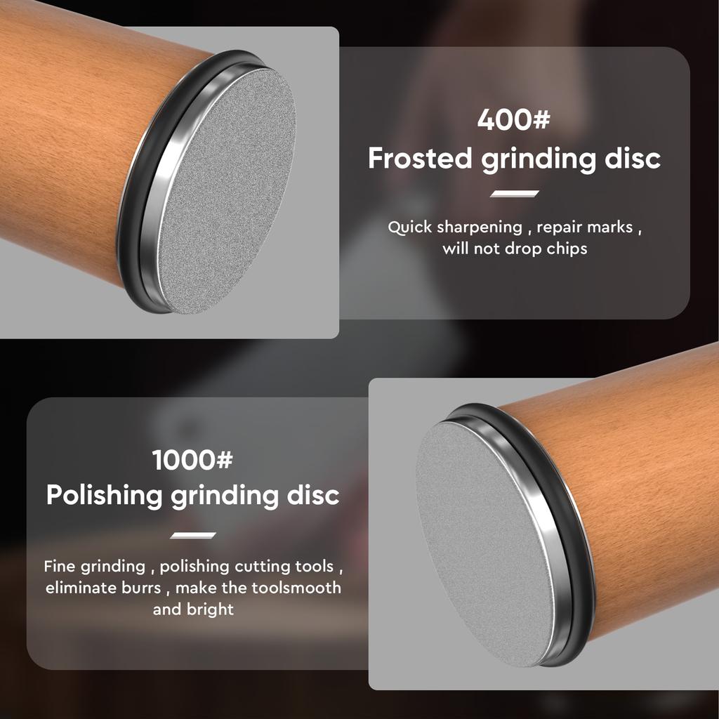 Новая роликовая точилка для ножей, пятисторонний точильный камень, 12/15/17/19/22 градуса, магнитный угол, роликовая заточка кухонных ножей для шеф-повара