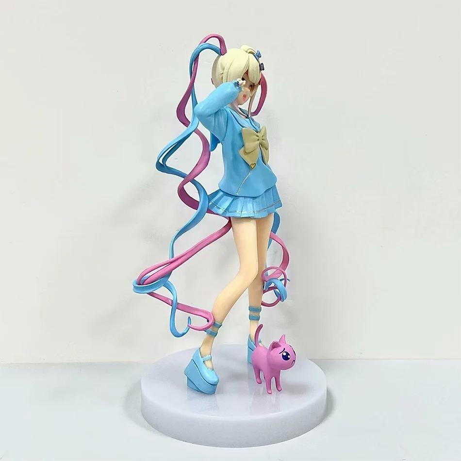 Needy Girl Overdose Anime Figure Pop Up Parade KAngel Action Figures Virtual Uploader PVC Collection Model Ornaments Toys