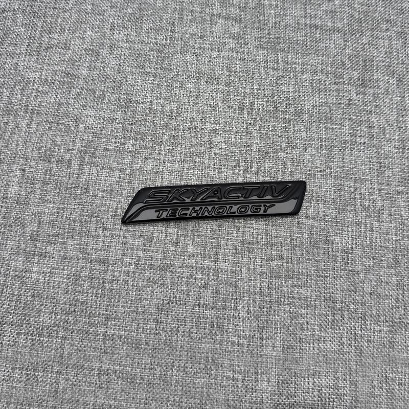 Mazda 3 Черный Задний Багажник "Черный Воин" SKYACTIV Наклейка на Багажник