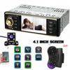 1Din HD Car Radio Audio MP5 Player Car Stereo Bluetooth USB/TF FM Aux Input Steering Remote Control