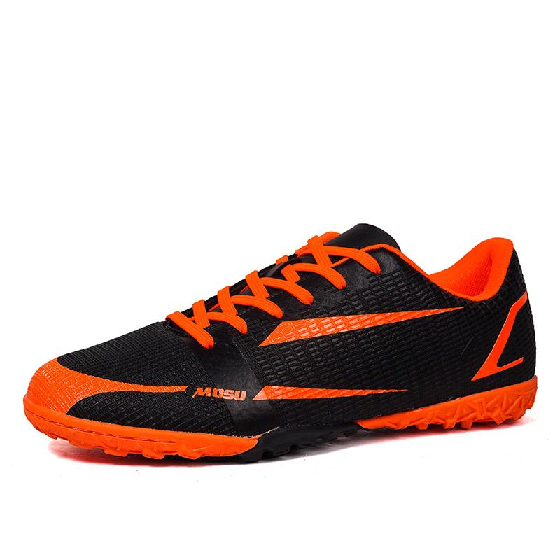 Мужские футбольные бутсы до щиколотки для футзала и футбола, дышащие шипованные футбольные бутсы, кроссовки для тренировок на открытом воздухе, подростковые футбольные бутсы