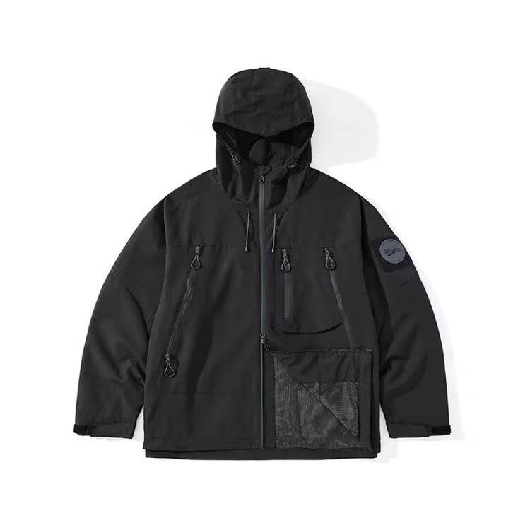 2024 Hip-Hop Outdoor Jacket: American-Style, Functional, All-Season, Casual Sportswear for Spring and Autumn.