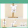 Cute Plush Dog Keychain Cartoon Puppy Figurine Adorable Bag Charm Soft Toy