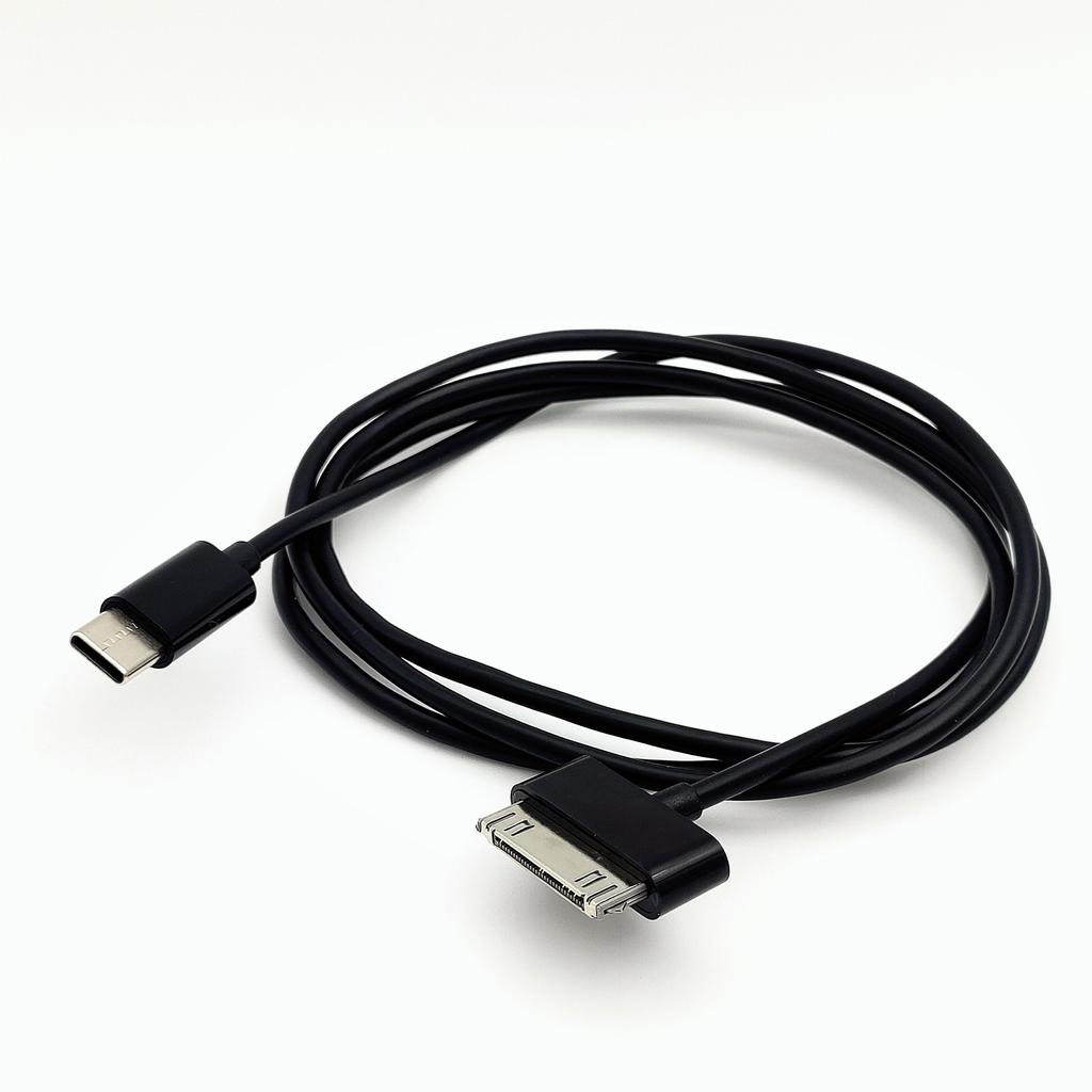 Кабель USB Type C - 30Pin для зарядки iPod, iPhone 3G/3GS, iPhone 4/4S, iPad 1, iPad 2, ПВХ-шнур для синхронизации данных