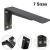 1PC Heavy Duty Shelf Brackets Large Metal Shelf Support Bracket Heavy Duty Wall Mounted Floating Shelf Furniture Hardware