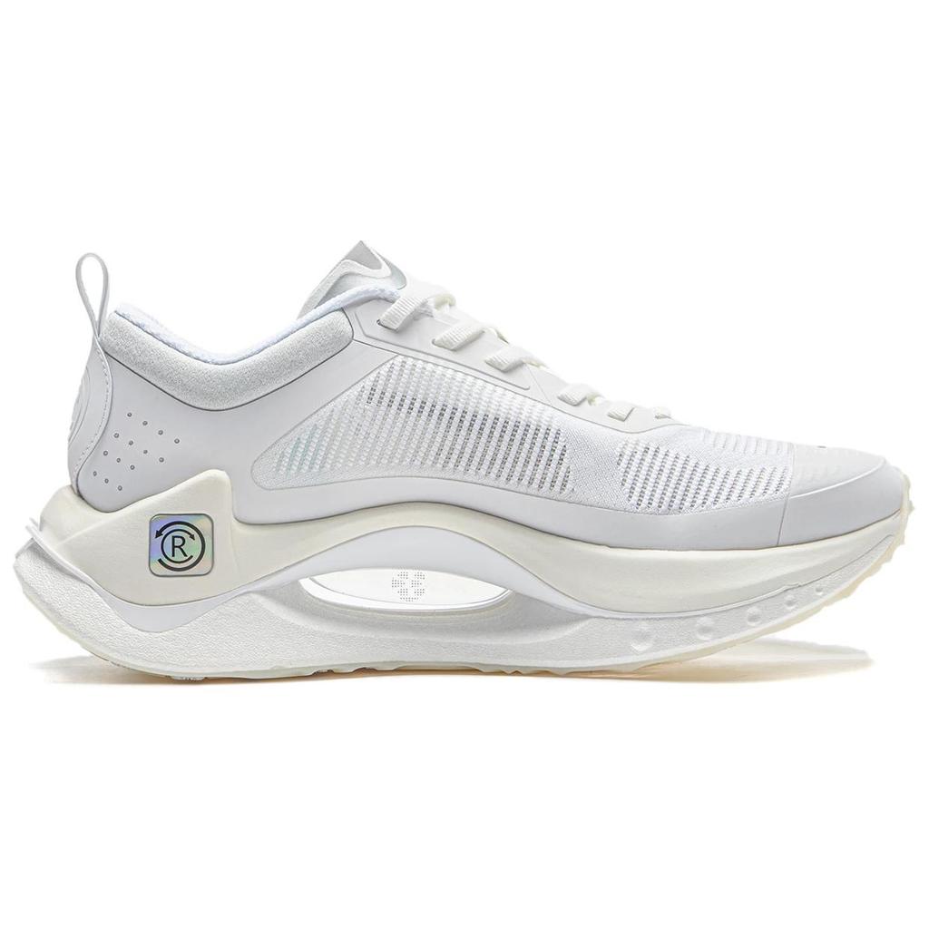 Li Ning Absolute Shadow CRC модные удобные амортизирующие нескользящие низкие повседневные кроссовки для бега женские кроссовки стандартно-белые AZGT018-8
