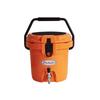 Ведро для льда Deelight Ice Bucket рычажного типа 2,5 галлона [Оранжевый / 9,34 л]