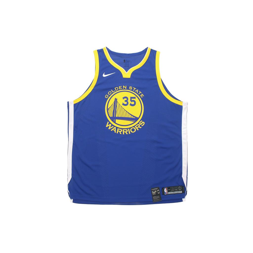 Nike NBA Kevin Durant Icon Edition Authentic Basketball Jersey Men Tops Signal-Blue 863022-496