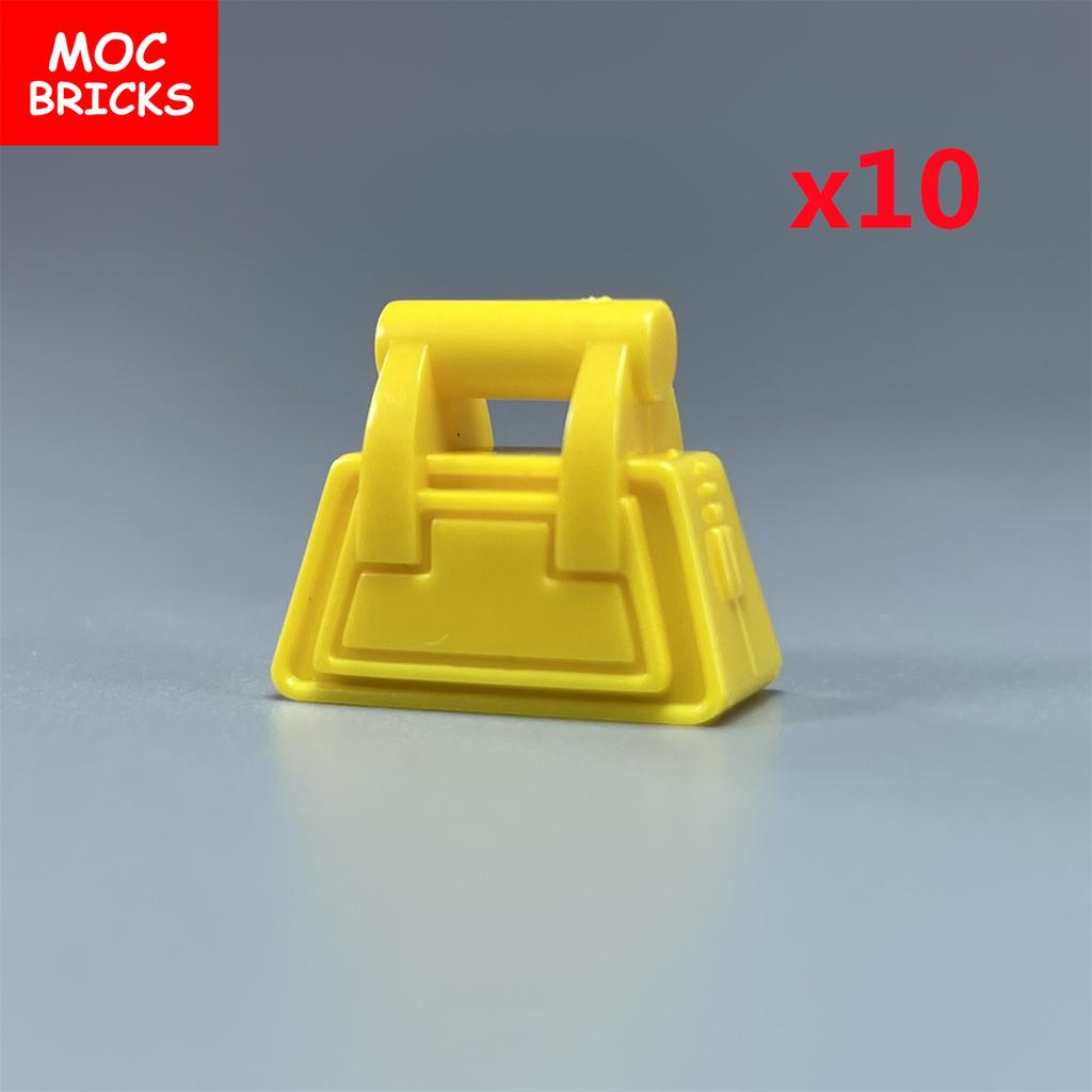 Сумка-портфель-рюкзак из кубиков MOC для аксессуаров из строительных блоков 93091 Собираемые части Детские игрушки