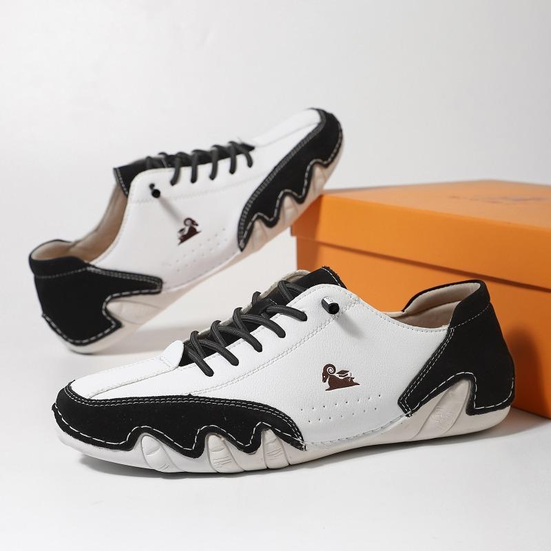 Couple Style Men's and Women's Shoes, Low Cut Men's Casual Shoes, Color Blocked Oversized Shoes