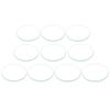 11Pcs Flat Watch Lens High Durability Easy Operation Small Size Professional Watch Glass Lens for
