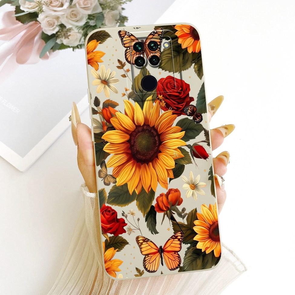 Чехол Для Redmi Note 9 4G Чехол Обложка Модный Мультяшный Милый Забавный Расписной Силиконовый Чехол M2003J15SC M2003J15SG M2003J15SS