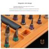 Multi in one ratchet screwdriver, strong magnetic small screwdriver head combination, household multifunctional maintenance tool