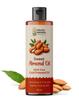 Hills and Soulful Organics Чистое Миндальное Масло Холодного Отжима Для Тела, Кожи, Волос И Ногтей | Легкое И Натуральное | Без Ароматизаторов | 100 мл