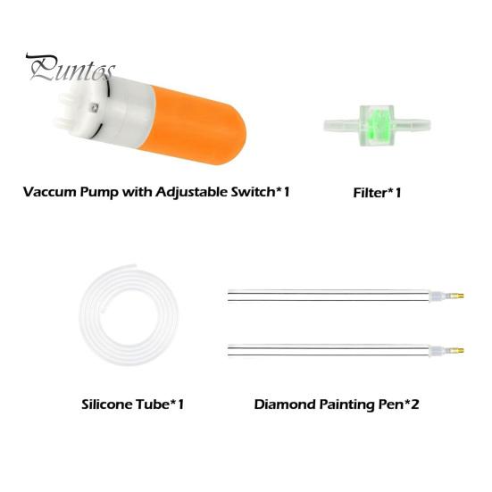 Алмазная ручка-вакуумная ручка для художественного вышивания Diamond Art Pen с питанием от USB, ручка-выщипчик страз без воска с вакуумным присосом для проектов по рукоделию Diamond Art