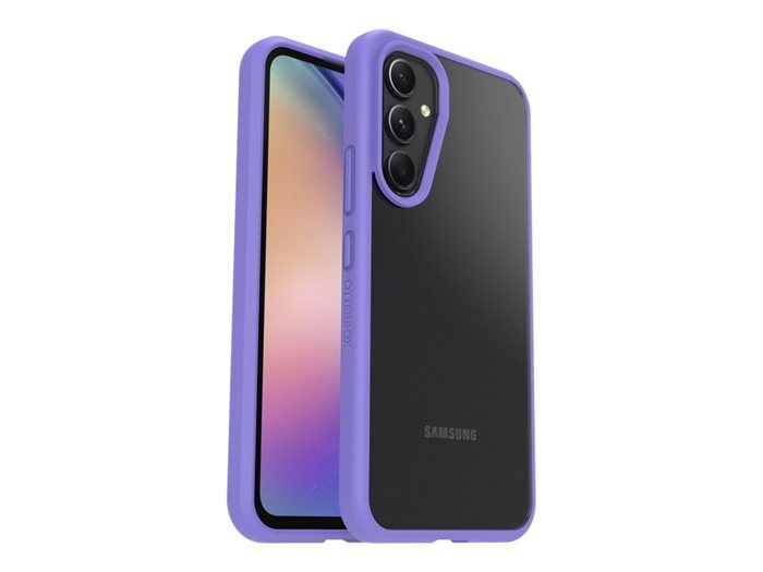 Coque arrière - OtterBox - React - Violet - Protection robuste - Compatible Galaxy A54 5G
