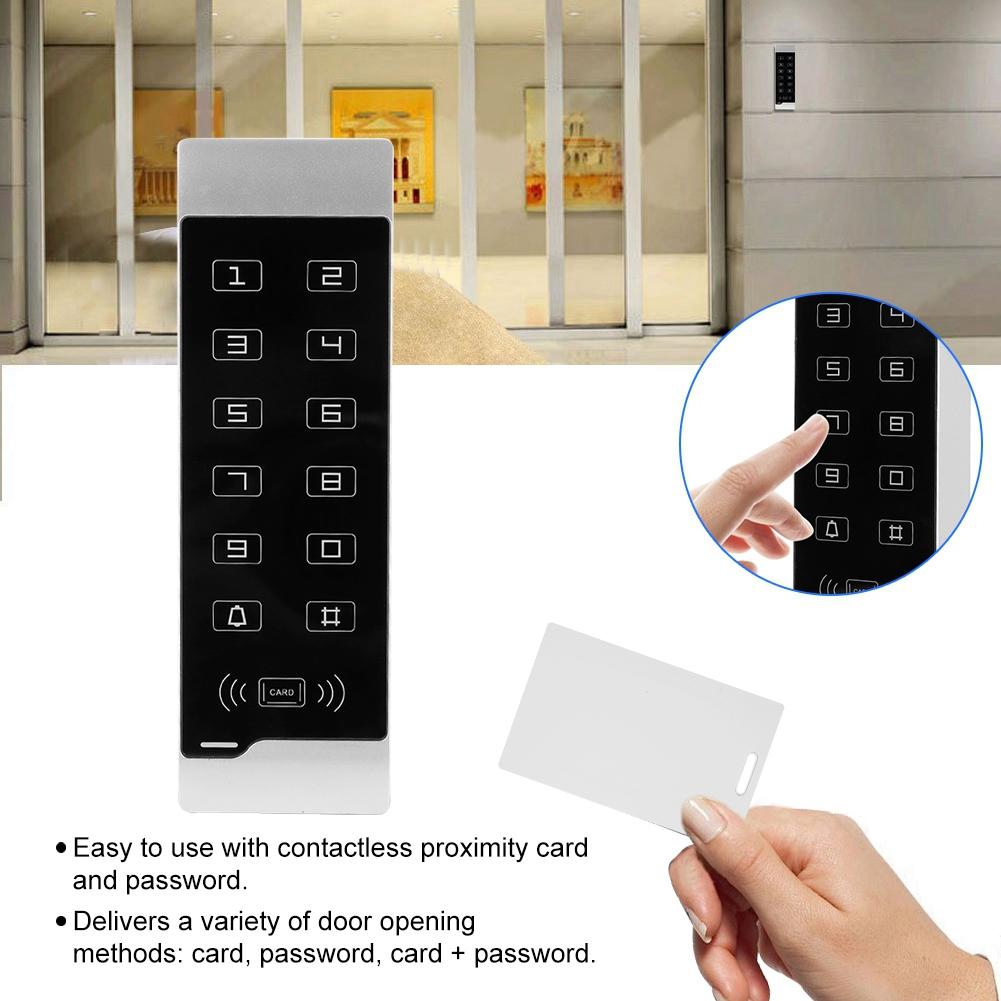 116 сенсорный экран, пароль, клавиатура, считыватель карт контроля доступа, водонепроницаемая